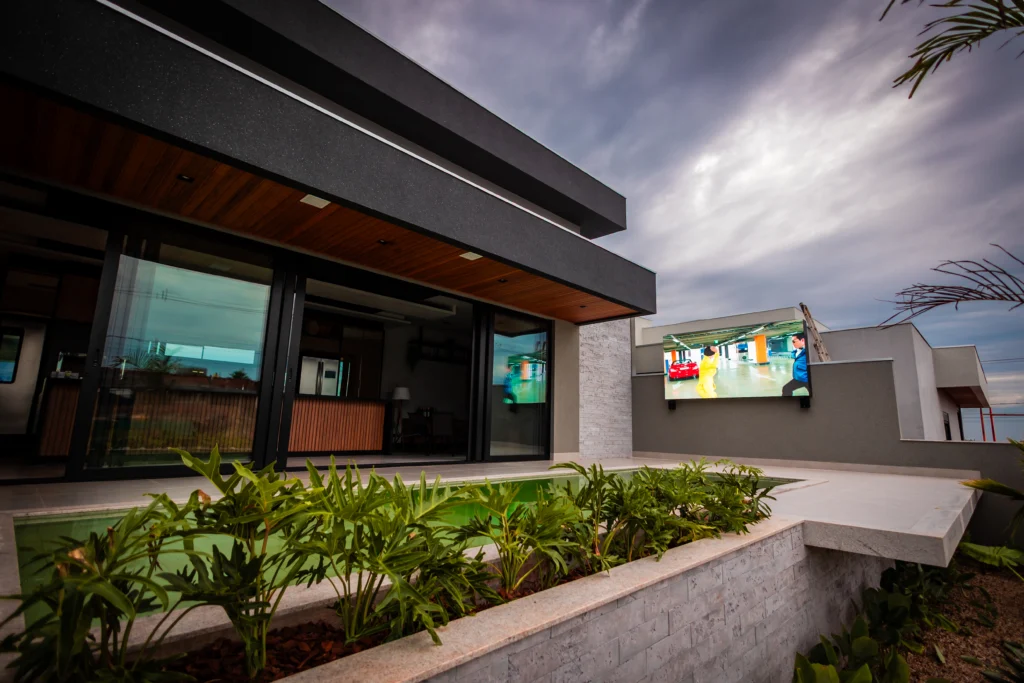 painel de led residencial