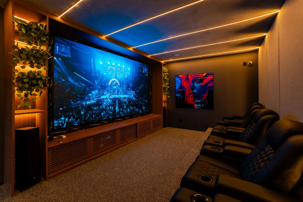 Painel de LED residencial